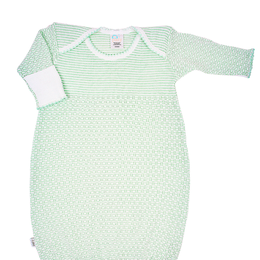 Mint Overlap Shoulder Gown - Paty #215x