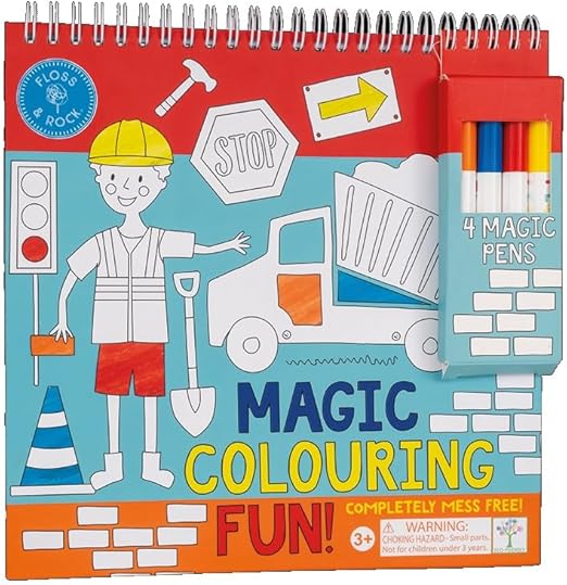 Construction Magic Colouring Fun