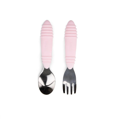 Spoon + Fork- Pink