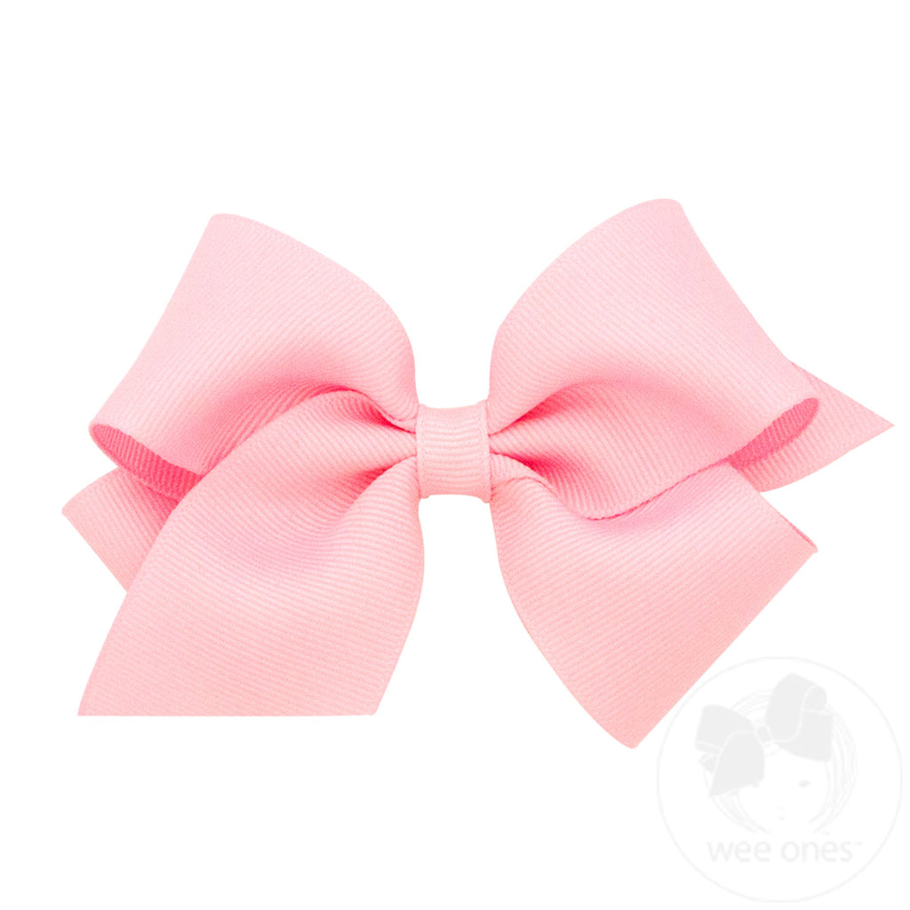 Small grosgrain Bow Light Pink