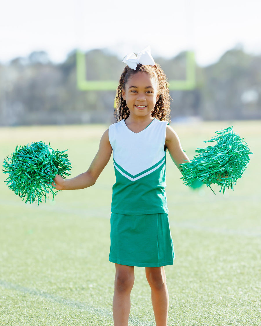 Green Cheer Uniform