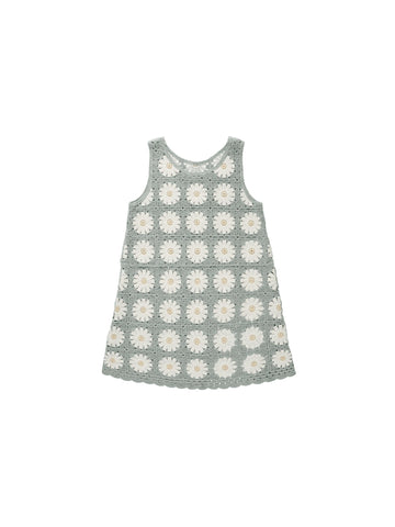 Crochet Mini Dress- Daisy