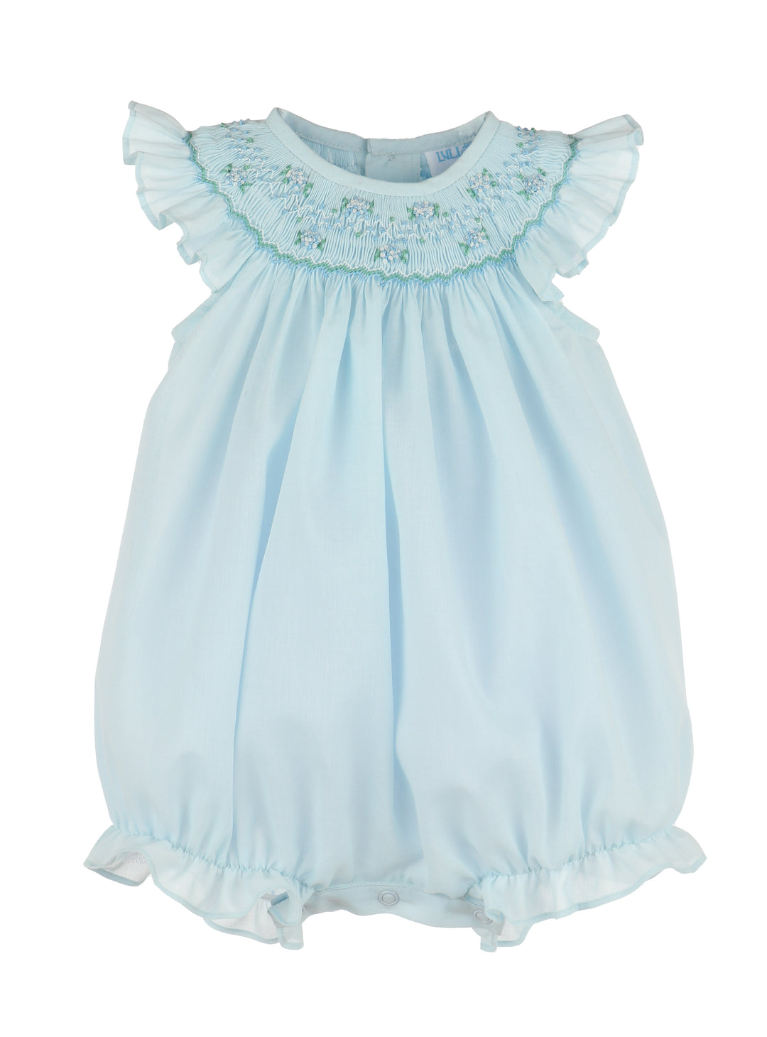 Classical Diamond Smock Bubble- Blue