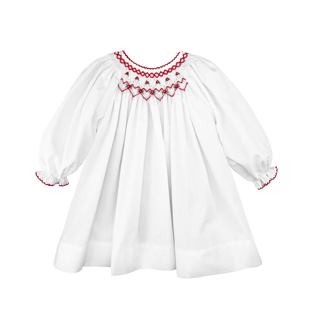 Bishop Dress w/ Christmas Smocking