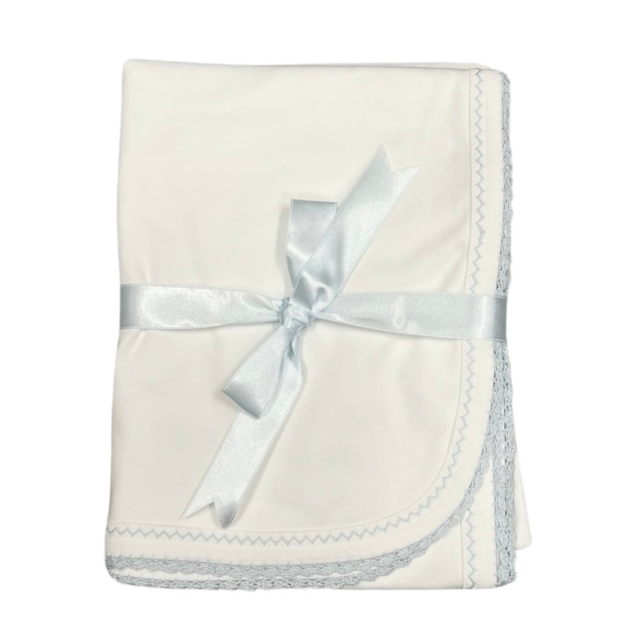 Blanket w/ Picot Trim