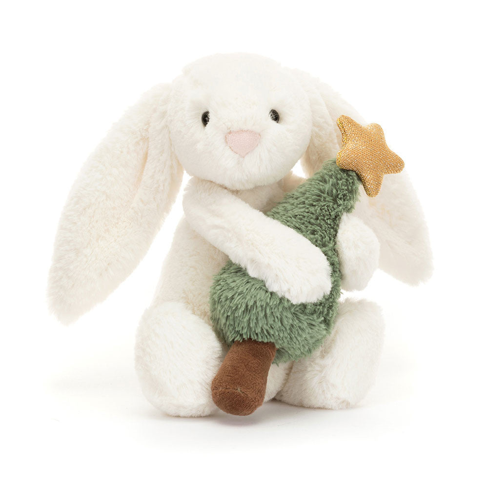 Bashful Bunny with Christmas