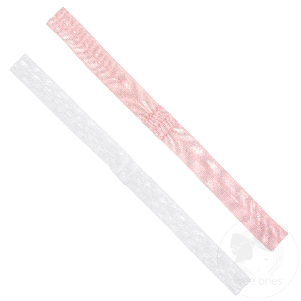 Add A Bow Elastic Bands Light Pink