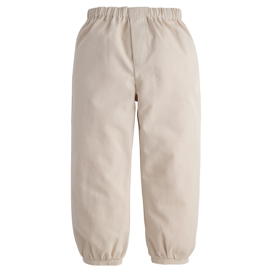Banded Pant - Pebble Twill