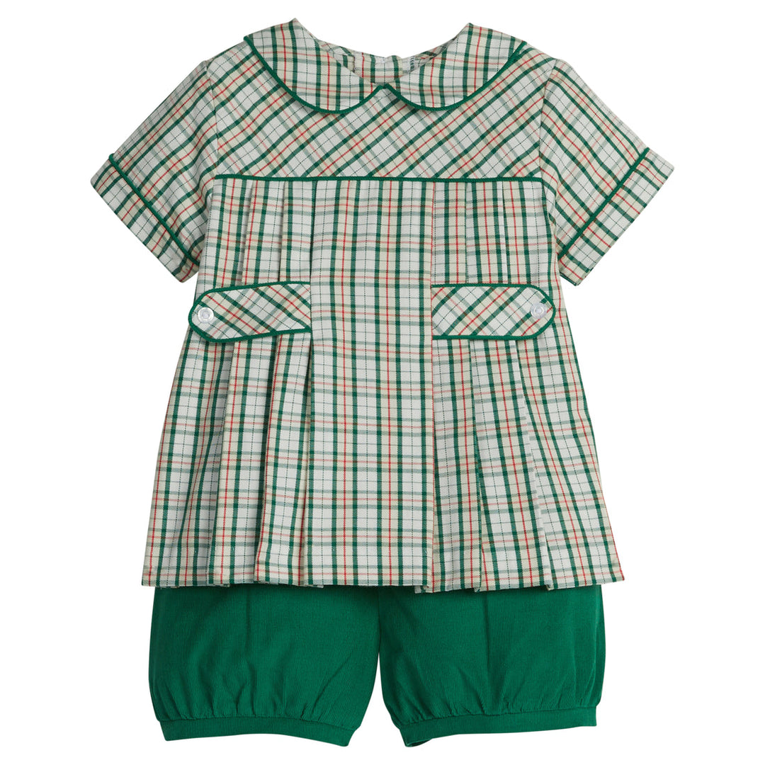 Bennett Short Set- Mistletoe Tartan