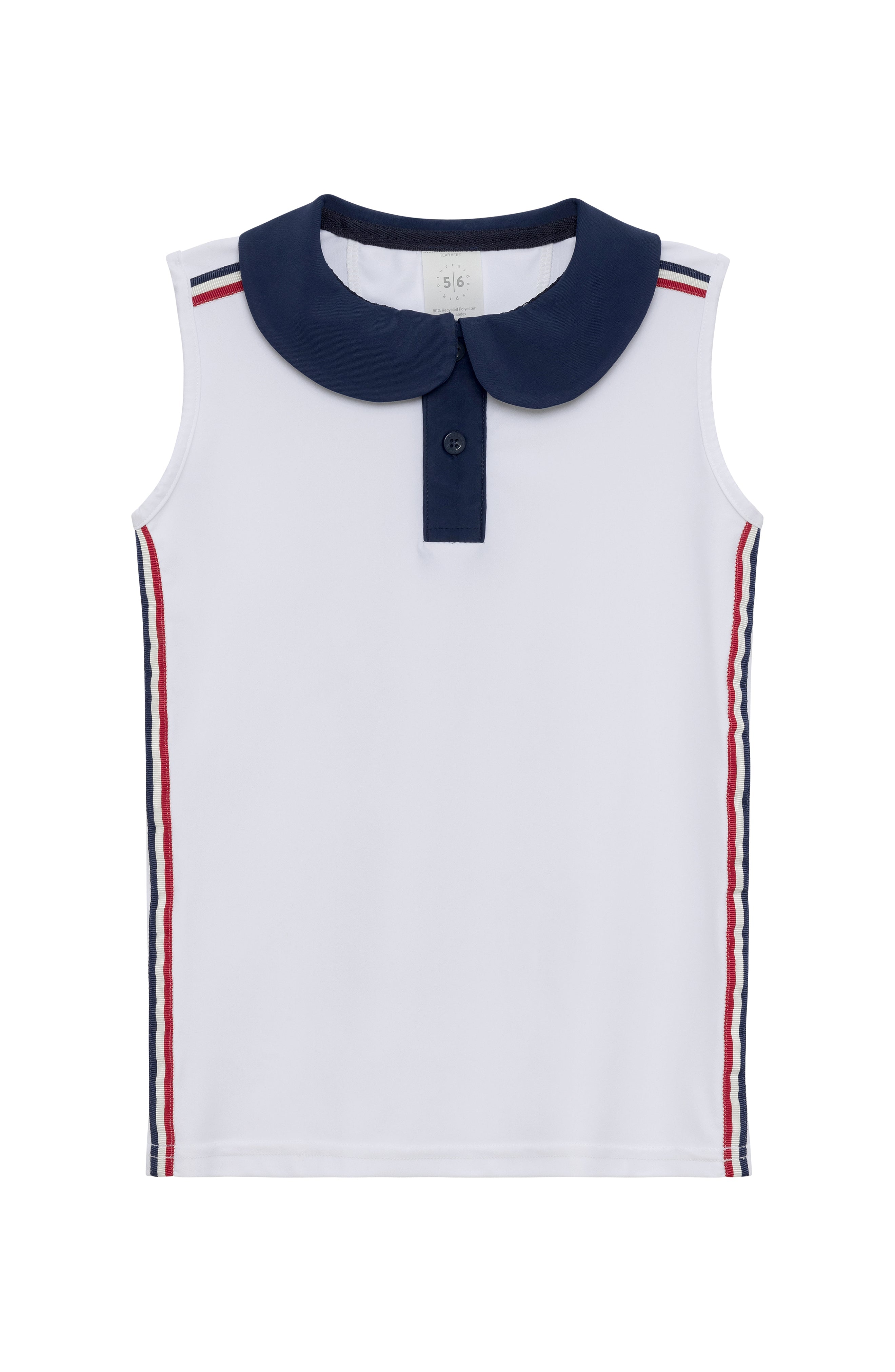 White/Red Tank