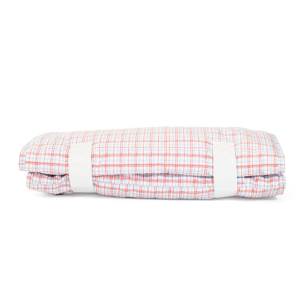 NAP MAT - Rest Up! CLASSIC PLAID RED