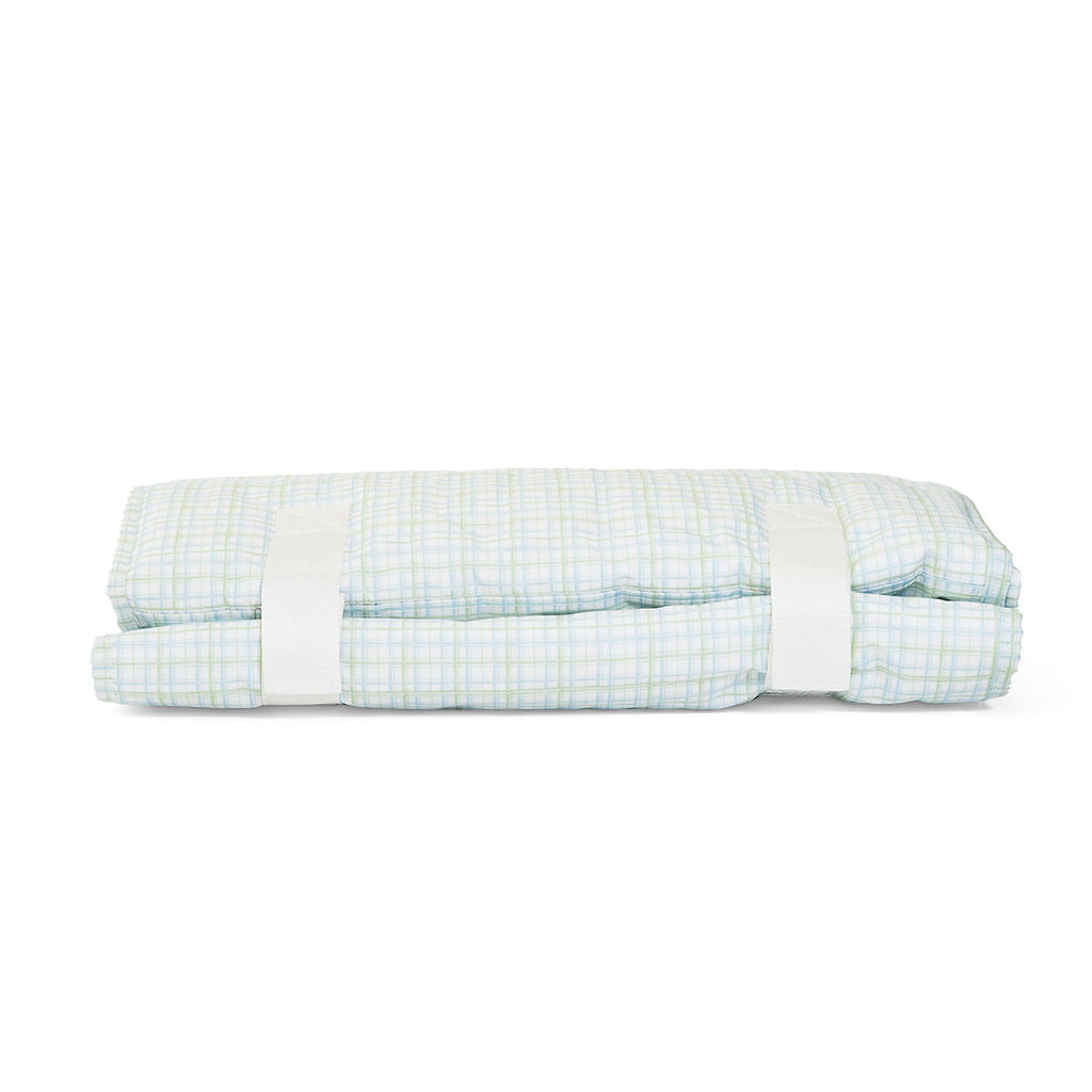 NAP MAT - Rest Up! CLASSIC PLAID GREEN