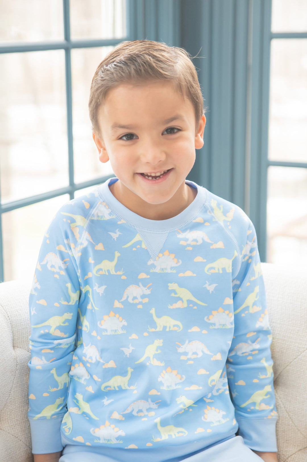 Sam Sweatshirt- Dino Knit