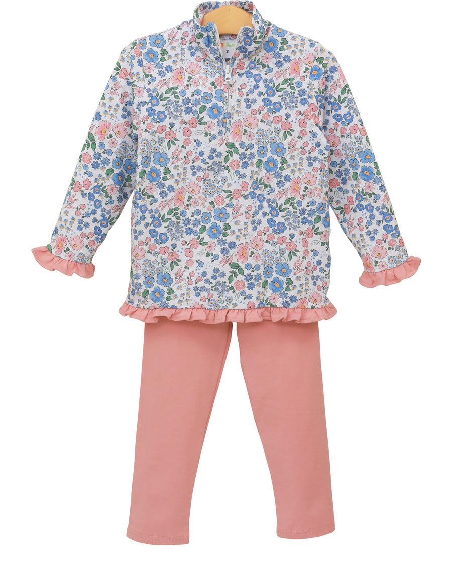 Autumn Blooms Elise Ruffle Pullover Set