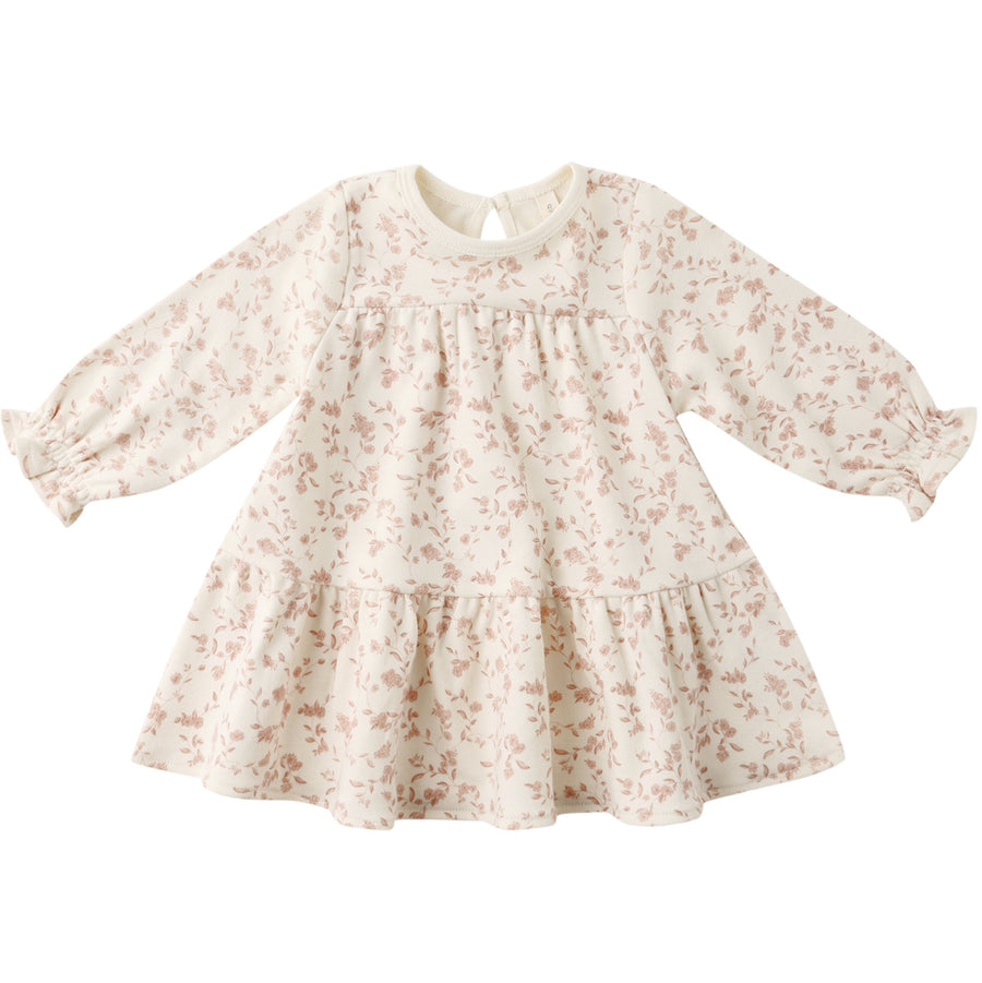 TIERED JERSEY DRESS || FRENCH GARDEN