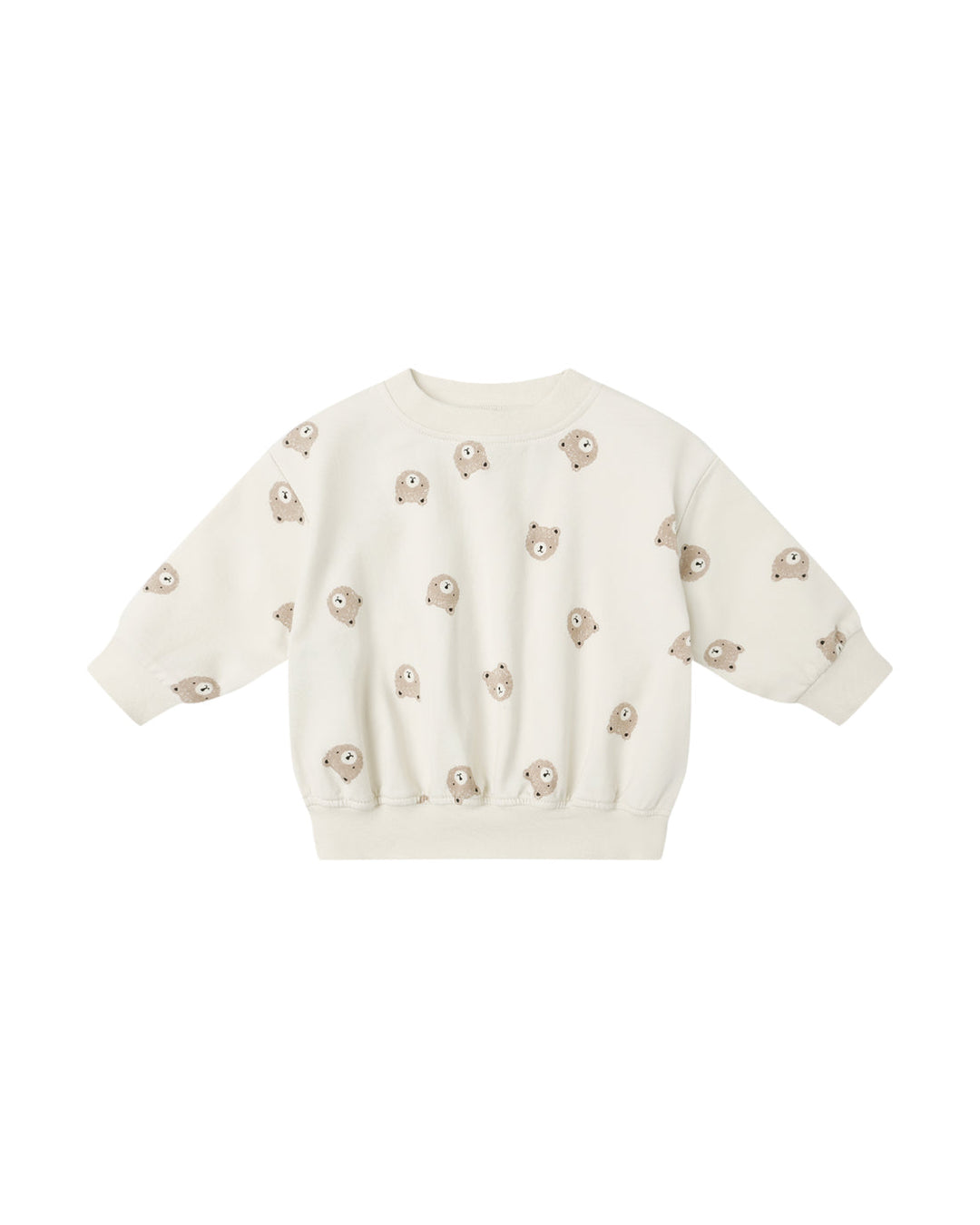 RELAXED SWEATSHIRT || BROWN BEAR