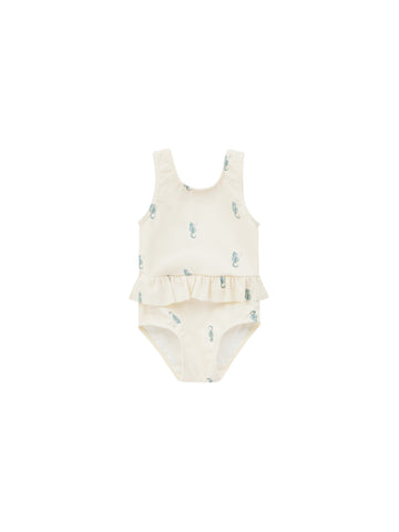 Skirted One- Piece- Seahorse