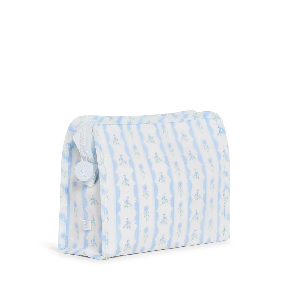 Medium Roadie- Blue Ribbon Floral Pre Order