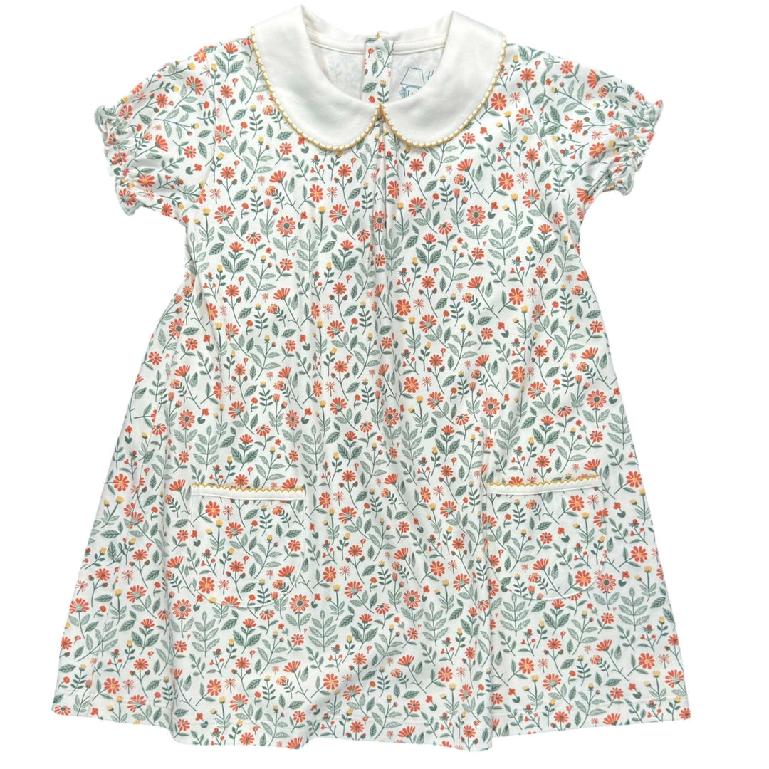 Fall Floral s/s Twirl Dress