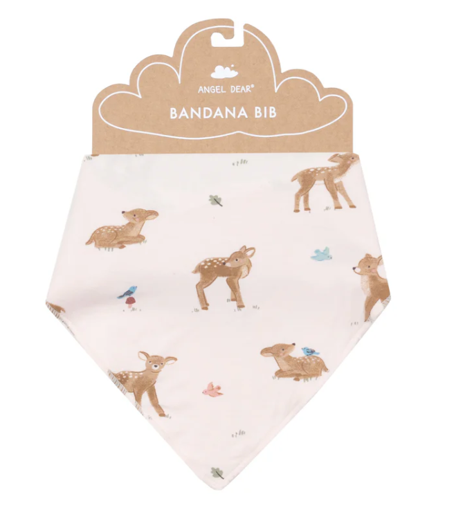 Bandana Bib - Soft Deer