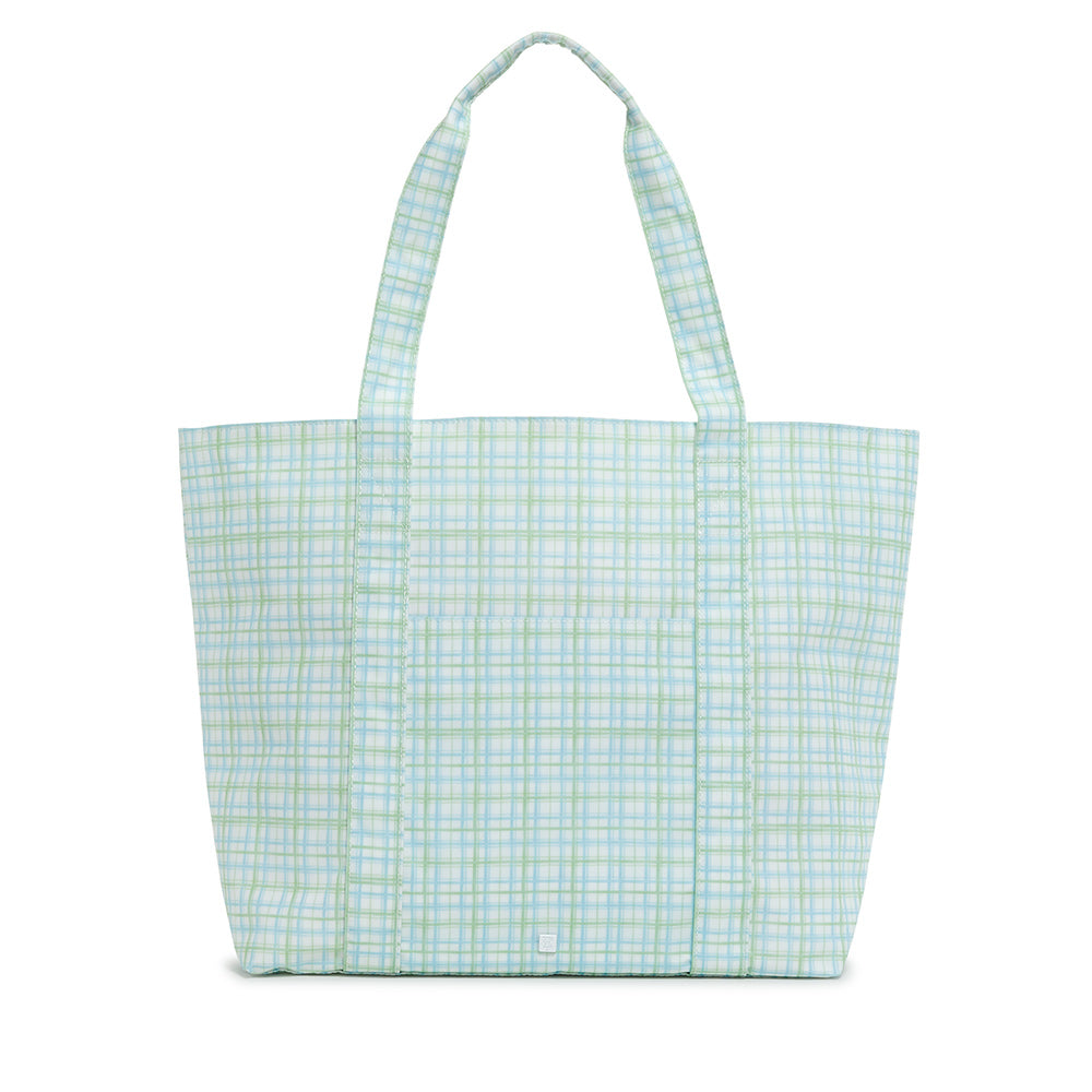 JUMBO TOTE - X-Large Tote CLASSIC PLAID GREEN