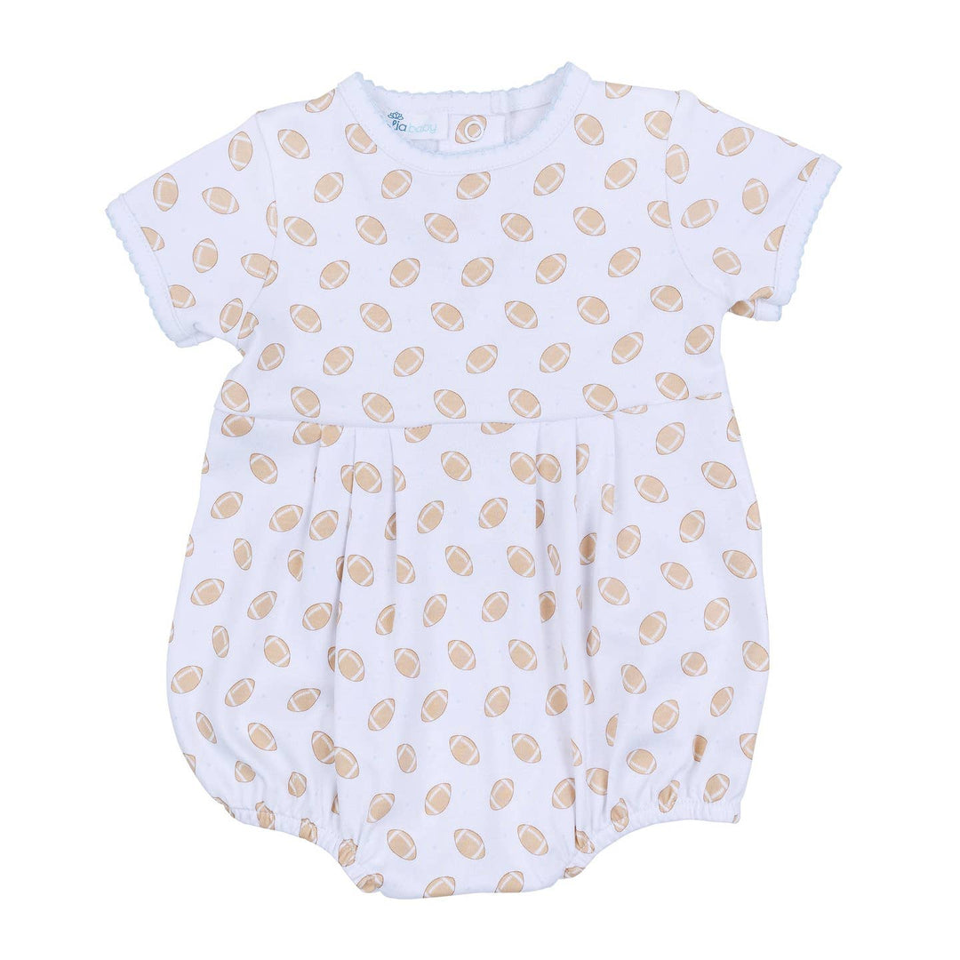 Touchdown Cutie Print Bubble - Light Blue
