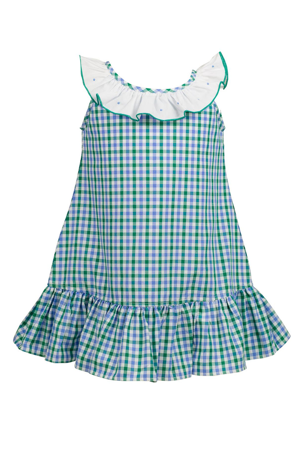Effie Blue/Green Plaid Dress 5 Effie Blue/Green Plaid Dress 5
