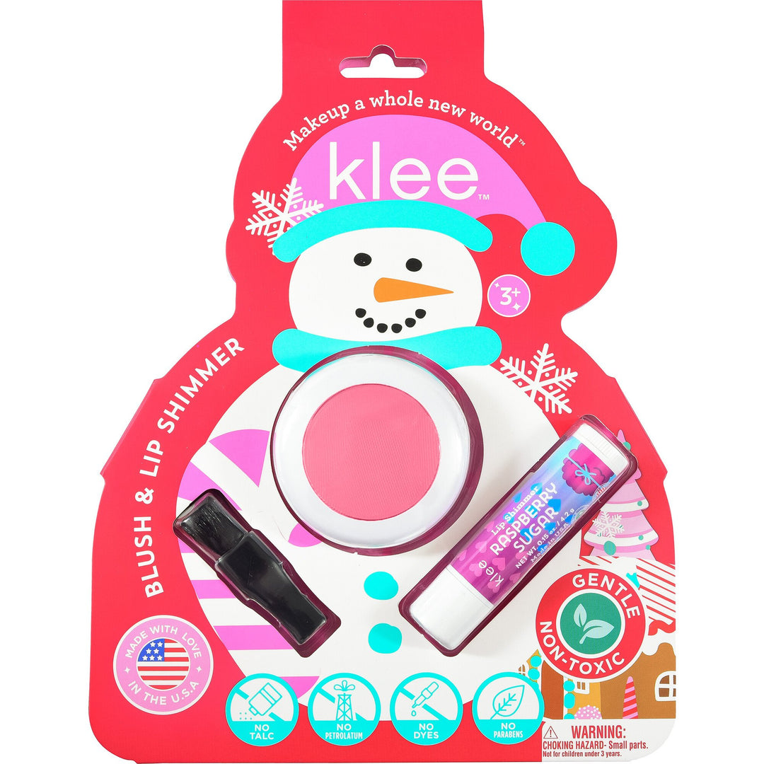 Holiday Blush and Lip Shimmer Set | Glacier Pop