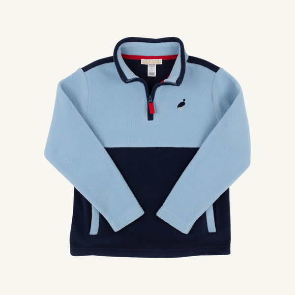 Barrington Blue/Nantucket Navy Fleece Hayword Half-Zip