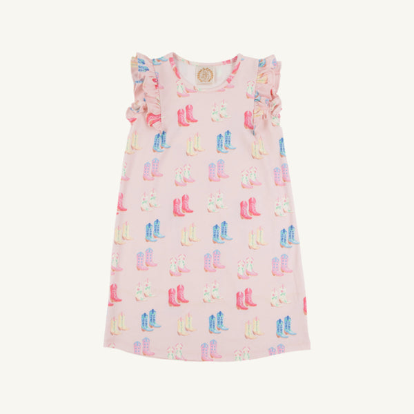 Cute to Boot Ruehling Ruffle Dress