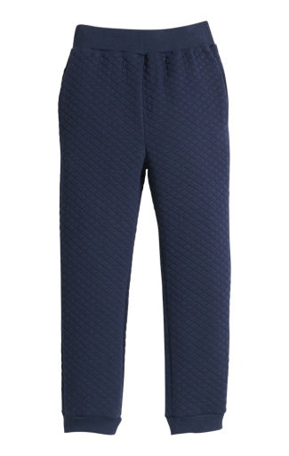 Classic Quilted Jogger - Navy