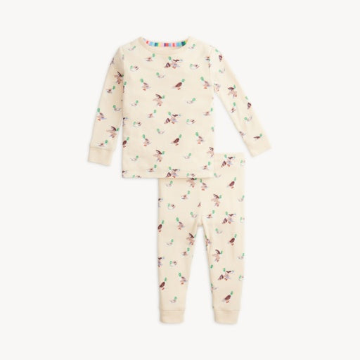 QUACK ME UP ORGANIC COTTON L/S PJ