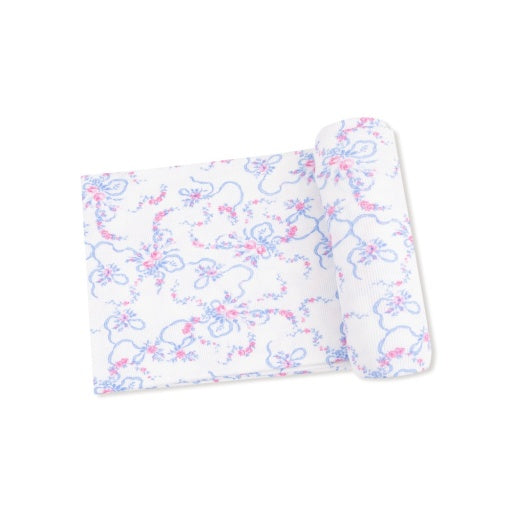 Ribbon Floral Fling - Swaddle Blanket