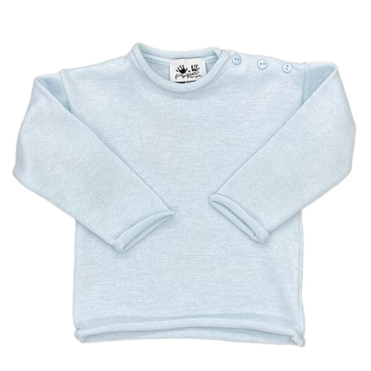 Blue Rollneck Sweater