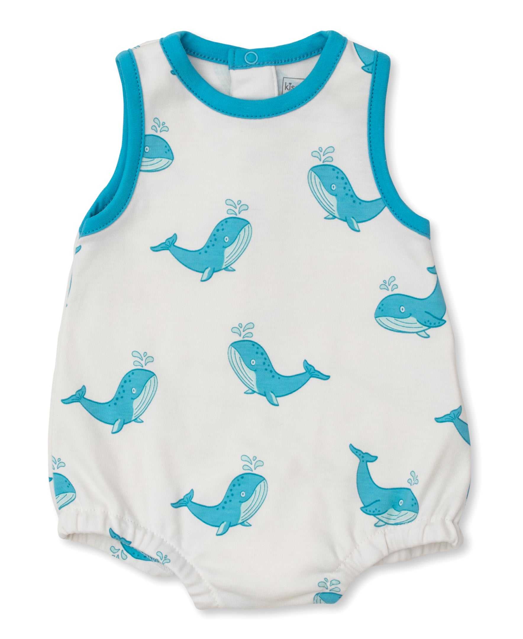 Bubble- Whale Antics Blue