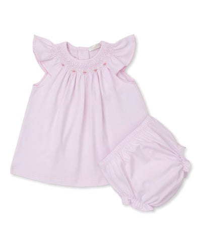 CLB Summer 24 Bish Dress Set w/ Hand Smk- Pink