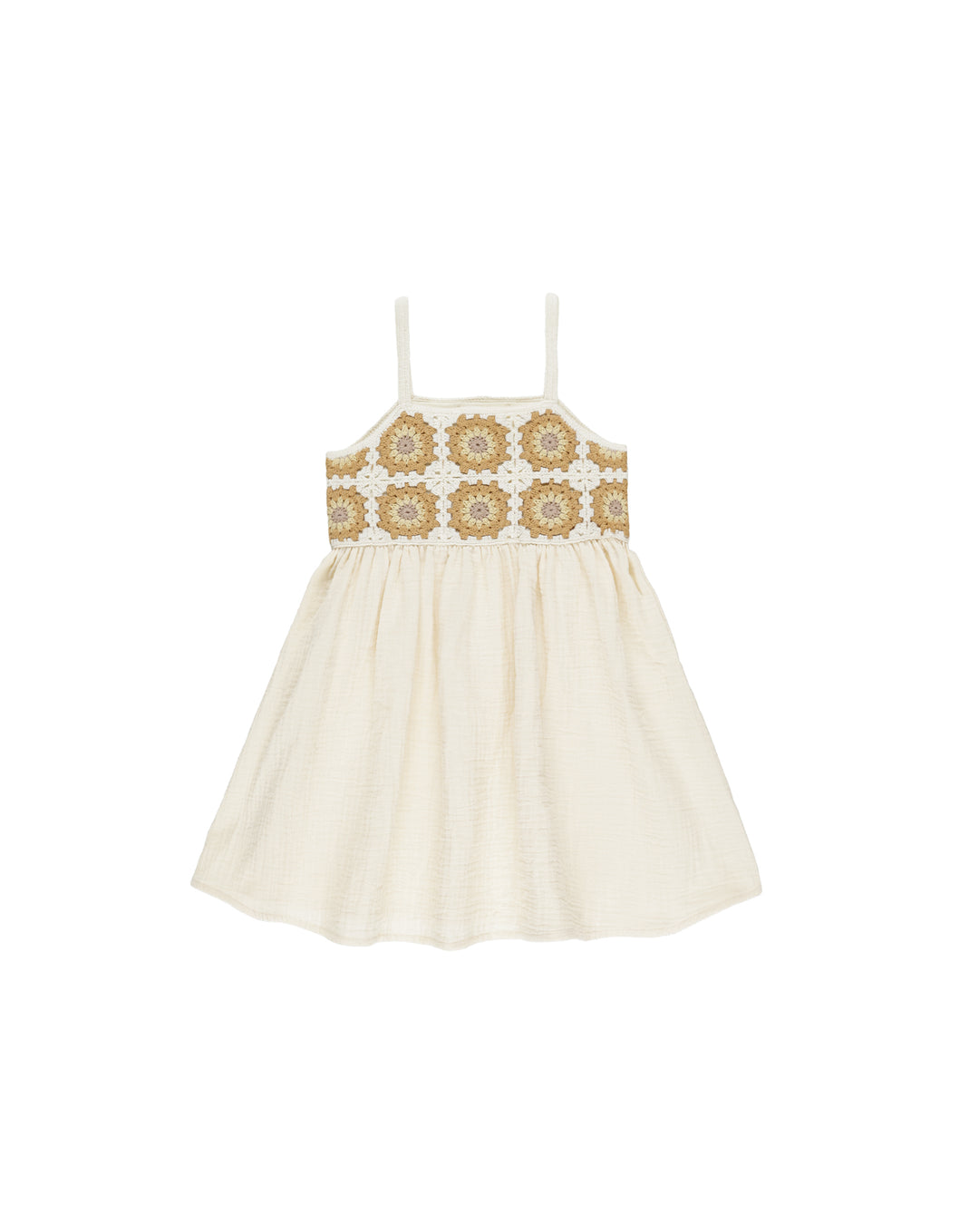 Crochet Sun Dress - Marigold Daisy