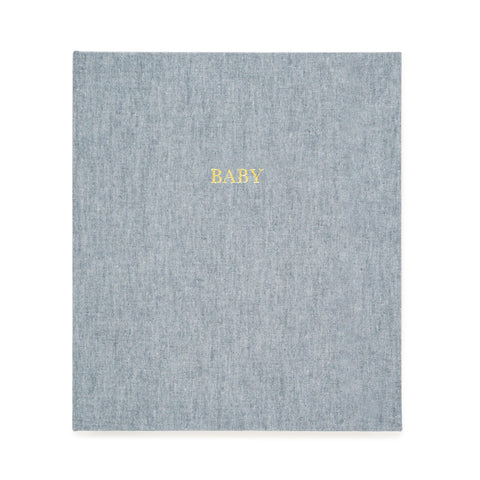 Baby Book - Chambray