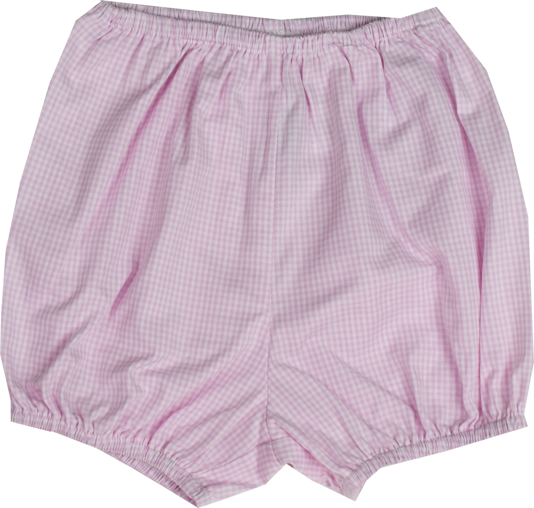 Elegant Diaper Cover-Pink Mini Gingham