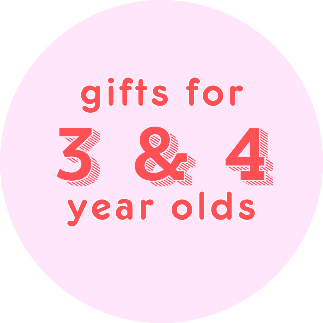 Gifts for 3 & 4 Year Olds