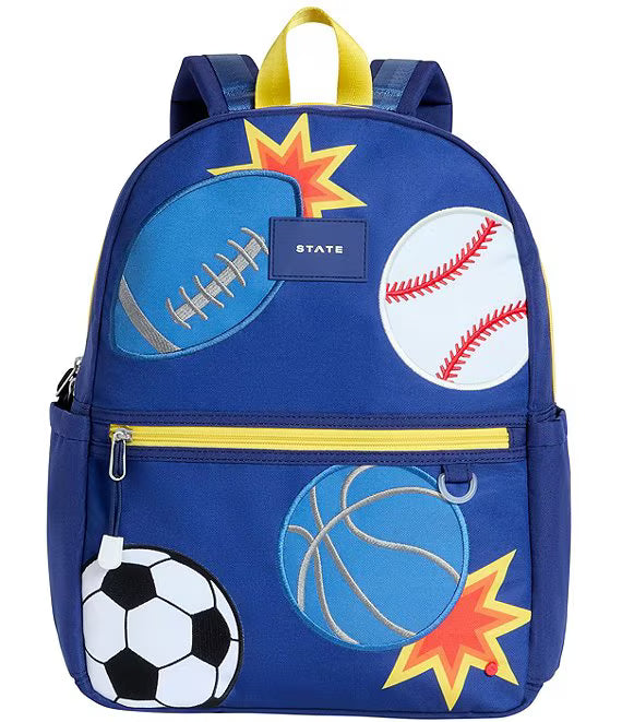 Kane Patchwork Sports Backpack