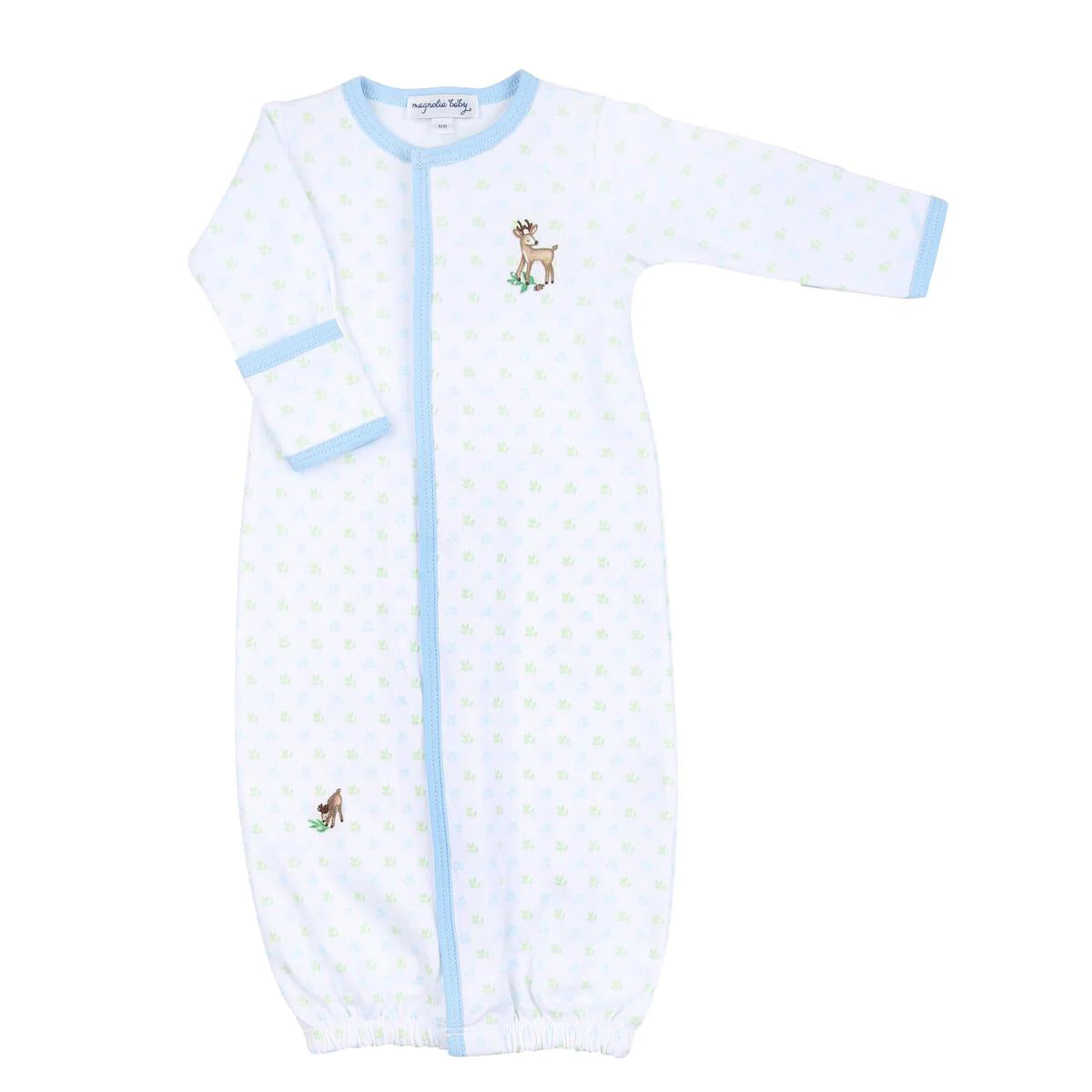 Baby Buck Conv. Gown- Lt. Blue