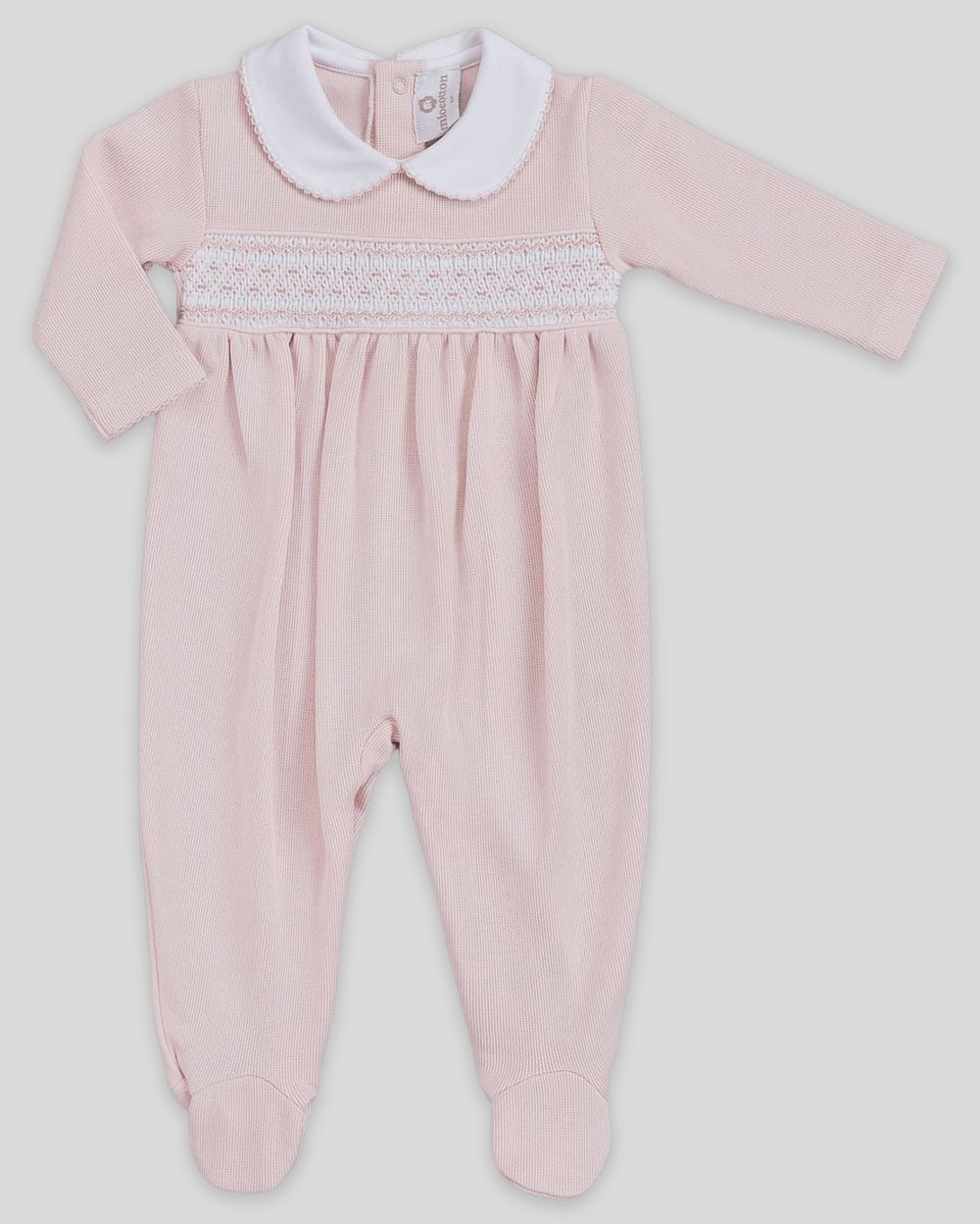 Daphne Hand Smocked Footie
