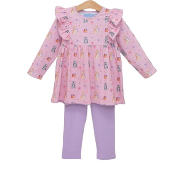 Fluffy Friends Pant Set
