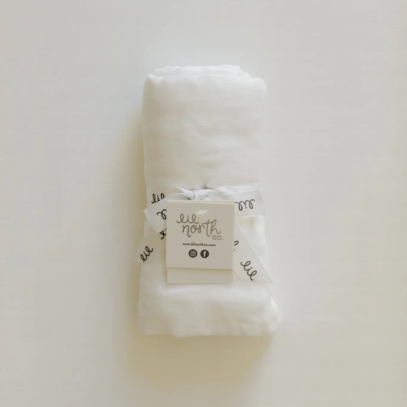 Muslin Single Swaddle- White