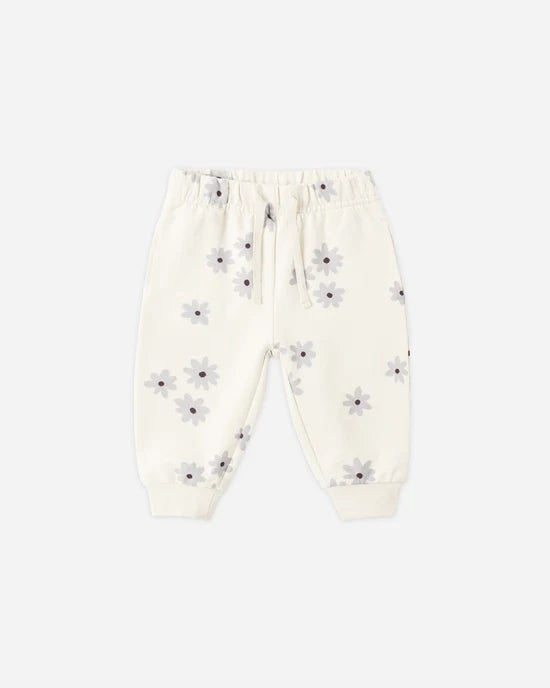 Relaxed Fleece Sweatpant Blue Daisy
