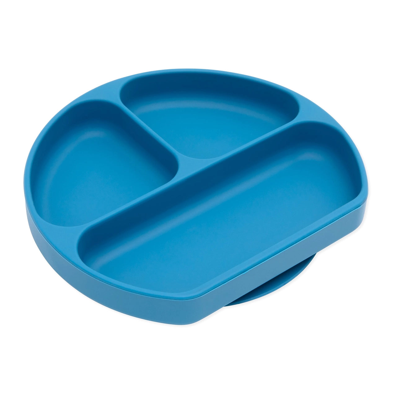 Silicone Grip Dish- Dark Blue