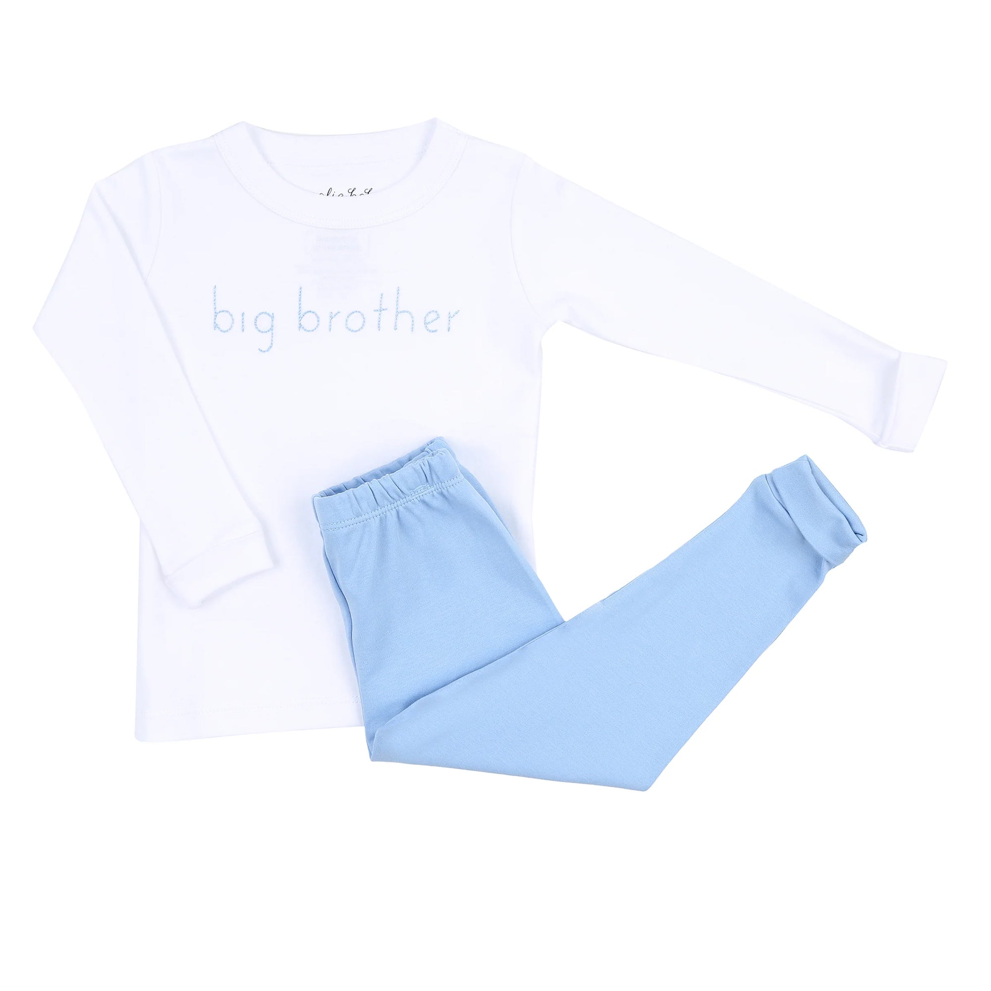 Big Brother Long PJ- Lt. Blue