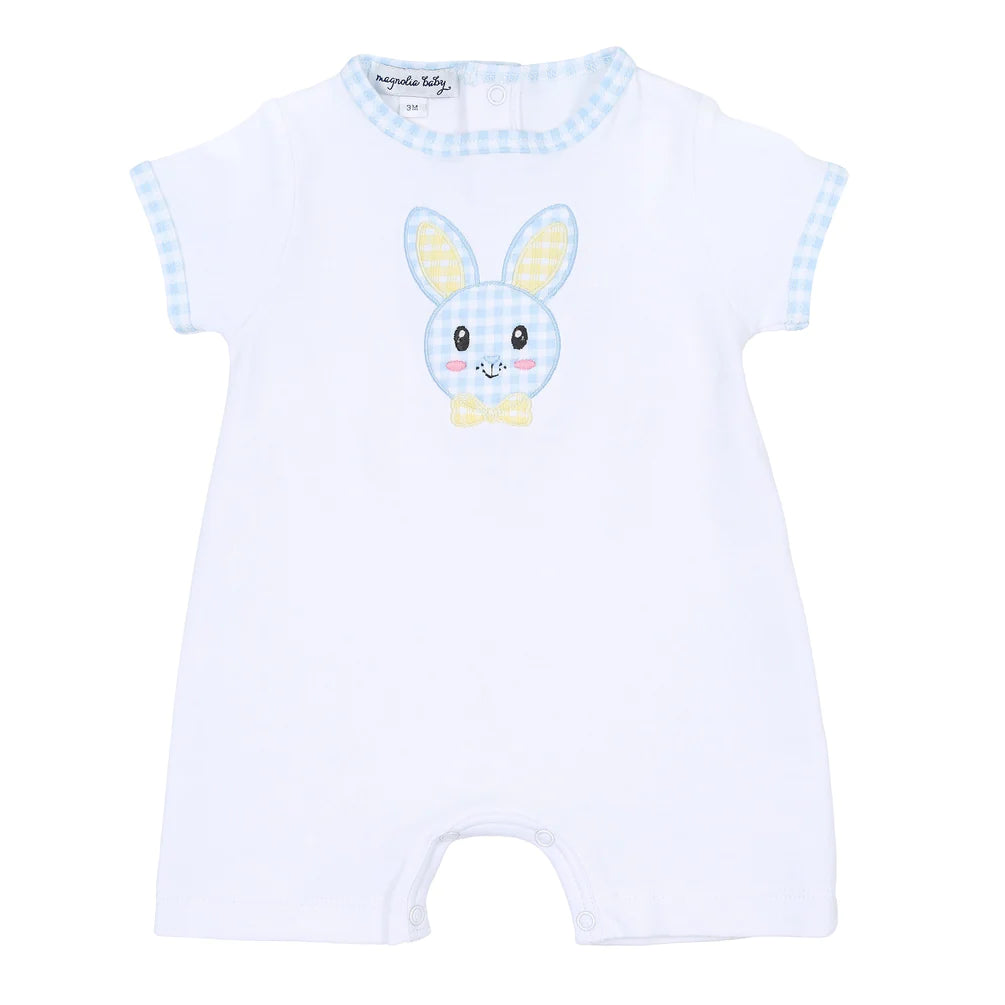 Lil' Bunny Short Playsuit- Lt. Blue