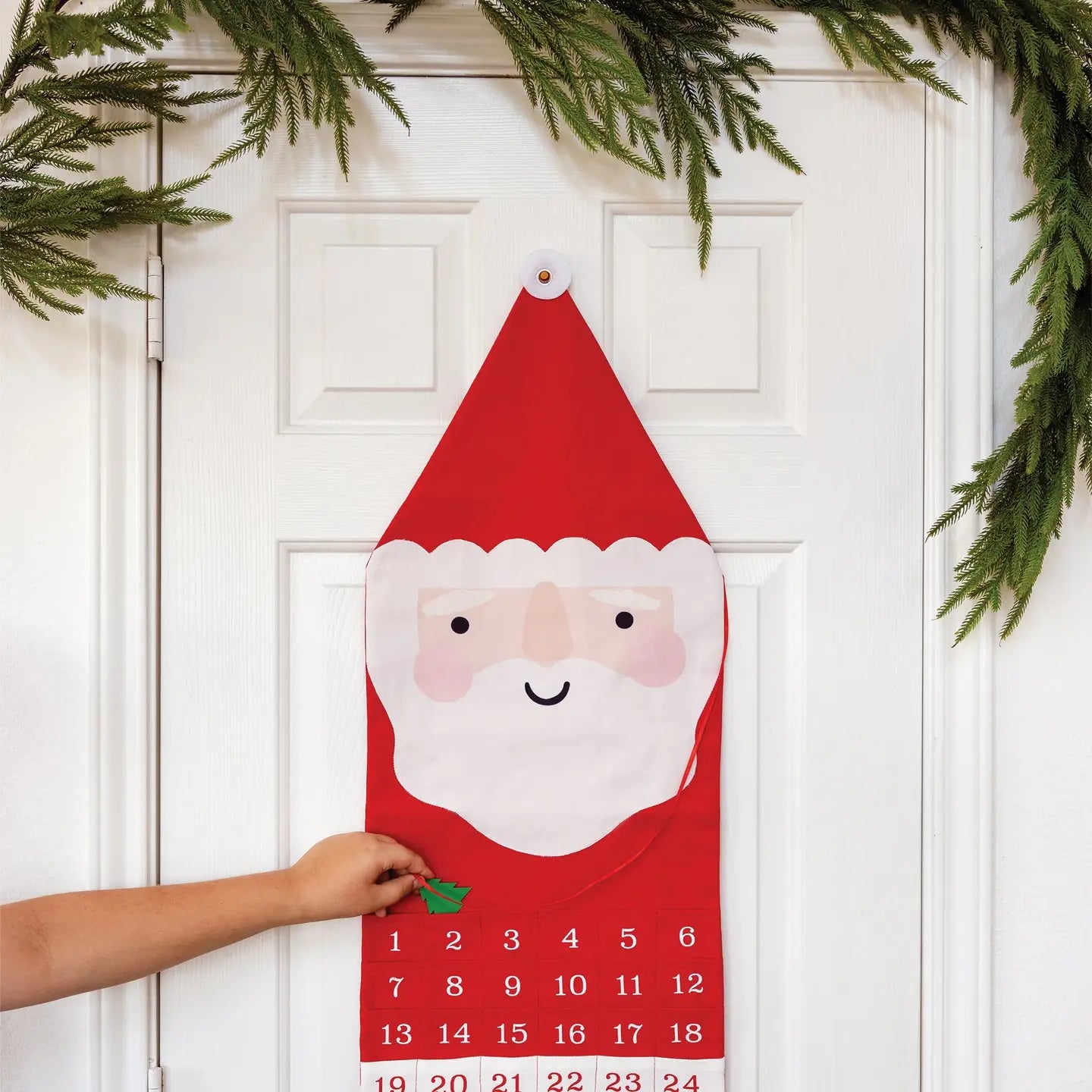 Santa Canvas Advent Calendar